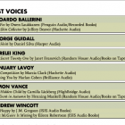 Audiofile Magazine's Best Voices in Mystery & Suspense 2014